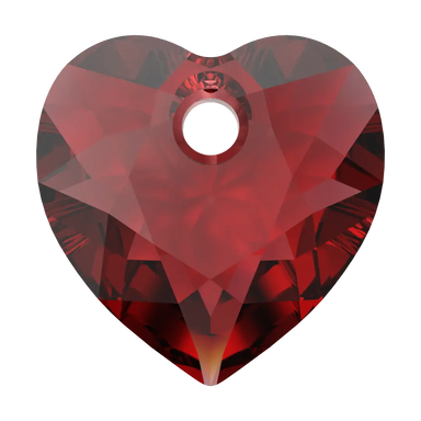 Serinity Pendants Heart Cut (6432) Siam - Bluestreak Crystals