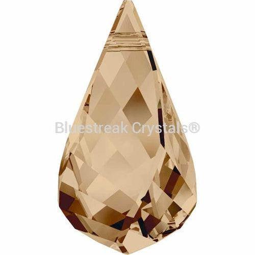 Serinity Pendants Helix (6020) Crystal Golden Shadow-Serinity Pendants-18mm - Pack of 1-Bluestreak Crystals