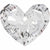Serinity Pendants Honeycomb Heart (6264) Crystal-Serinity Pendants-18mm - Pack of 1-Bluestreak Crystals