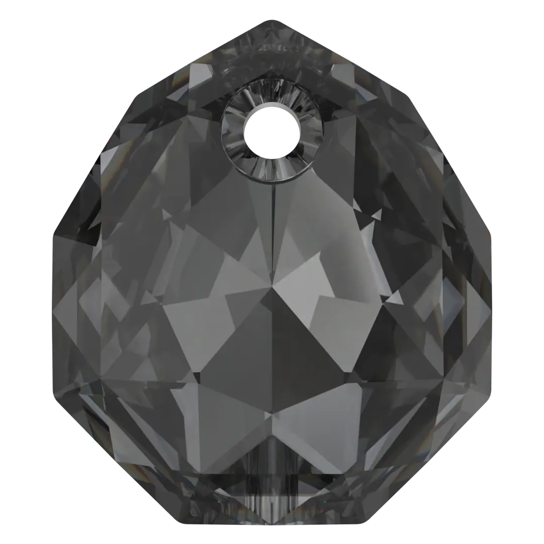 Serinity Pendants Majestic (6436) Crystal Silver Night - Bluestreak Crystals