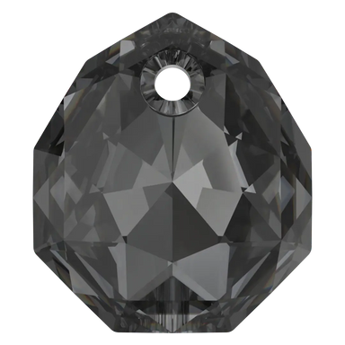 Serinity Pendants Majestic (6436) Crystal Silver Night - Bluestreak Crystals