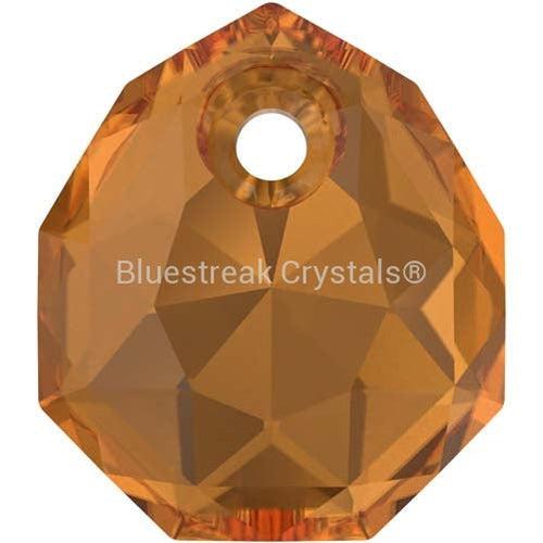 Serinity Pendants Majestic (6436) Light Amber-Serinity Pendants-9mm - Pack of 2-Bluestreak Crystals