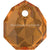 Serinity Pendants Majestic (6436) Light Amber-Serinity Pendants-9mm - Pack of 2-Bluestreak Crystals