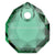 Serinity Pendants Majestic (6436) Majestic Green-Serinity Pendants-9mm - Pack of 2-Bluestreak Crystals