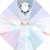 Serinity Pendants Octagon (6401) Crystal AB-Serinity Pendants-8mm - Pack of 6-Bluestreak Crystals