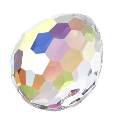 Serinity Pendants Oval Disco (6002) Crystal AB - Bluestreak Crystals