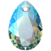 Serinity Pendants Pear Cut (6433) Aquamarine Shimmer - Bluestreak Crystals