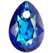 Serinity Pendants Pear Cut (6433) Crystal Bermuda Blue P - Bluestreak Crystals