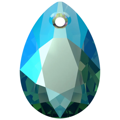 Serinity Pendants Pear Cut (6433) Emerald Shimmer - Bluestreak Crystals