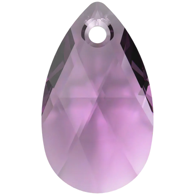 Swarovski Pendants Peardrop (6106) Amethyst - Bluestreak Crystals
