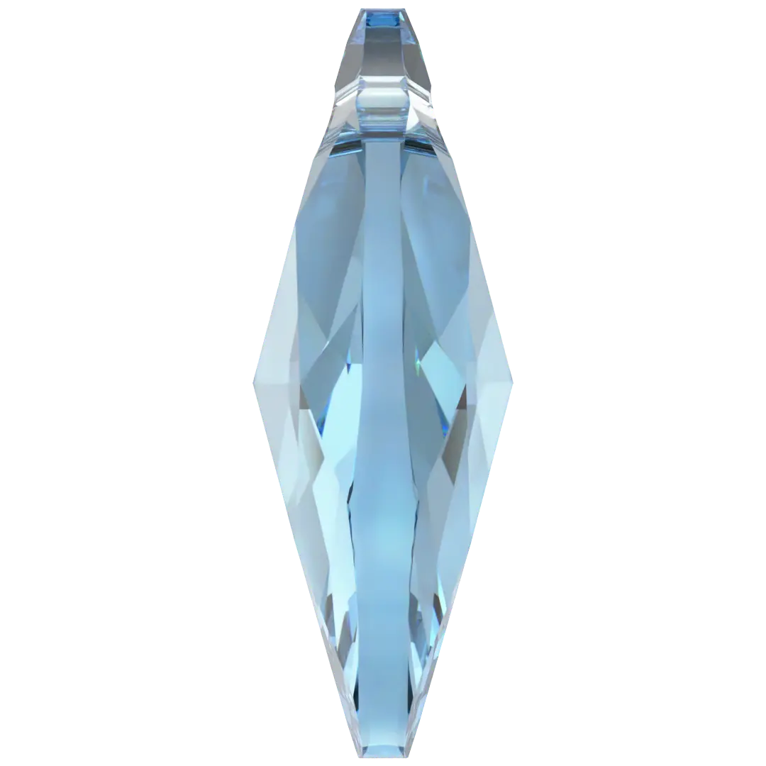 Serinity Pendants Peardrop (6106) Aquamarine - Bluestreak Crystals