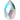 Serinity Pendants Peardrop (6106) Aquamarine Shimmer - Bluestreak Crystals