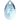 Serinity Pendants Peardrop (6106) Aquamarine - Bluestreak Crystals