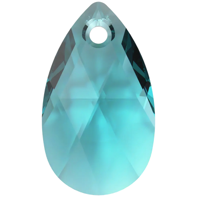 Serinity Pendants Peardrop (6106) Blue Zircon - Bluestreak Crystals