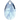 Swarovski Pendants Peardrop (6106) Recreated Ice Blue - Bluestreak Crystals