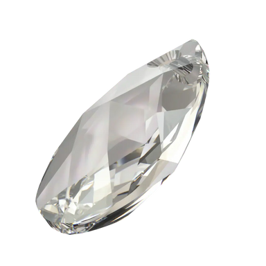 Serinity Pendants Peardrop (6106) Crystal Silver Shade - Bluestreak Crystals