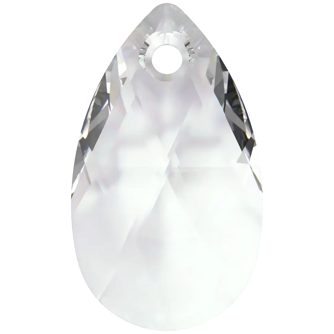 Swarovski Pendants Peardrop (6106) Crystal - Bluestreak Crystals