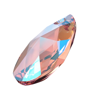 Serinity Pendants Peardrop (6106) Light Rose Shimmer - Bluestreak Crystals