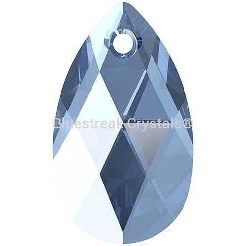 Serinity Pendants Peardrop (6106) Light Sapphire-Serinity Pendants-16mm - Pack of 2-Bluestreak Crystals