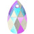 Serinity Pendants Peardrop (6106) Light Sapphire Shimmer-Serinity Pendants-16mm - Pack of 2-Bluestreak Crystals