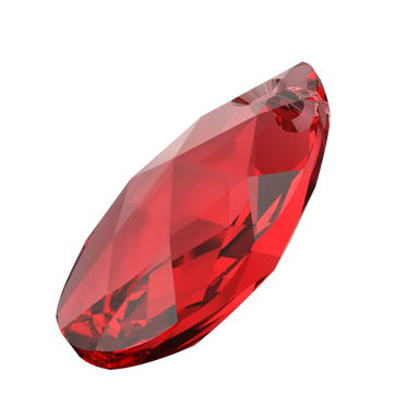 Serinity Pendants Peardrop (6106) Light Siam - Bluestreak Crystals