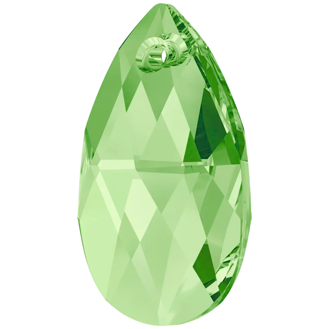 Serinity Pendants Peardrop (6106) Peridot - Bluestreak Crystals