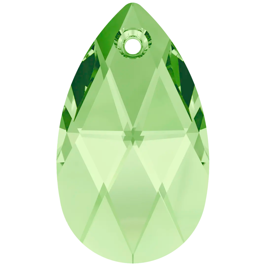 Serinity Pendants Peardrop (6106) Peridot - Bluestreak Crystals