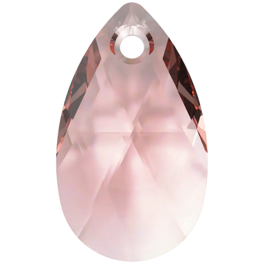 Serinity Pendants Peardrop (6106) Rose Peach - Bluestreak Crystals