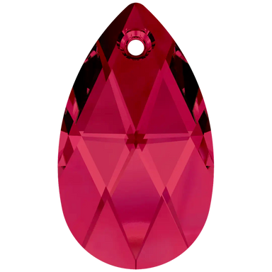 Serinity Pendants Peardrop (6106) Ruby - Bluestreak Crystals