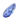Serinity Pendants Peardrop (6106) Sapphire - Bluestreak Crystals