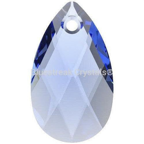 Serinity Pendants Peardrop (6106) Sapphire-Serinity Pendants-16mm - Pack of 2-Bluestreak Crystals
