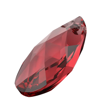 Serinity Pendants Peardrop (6106) Scarlet - Bluestreak Crystals