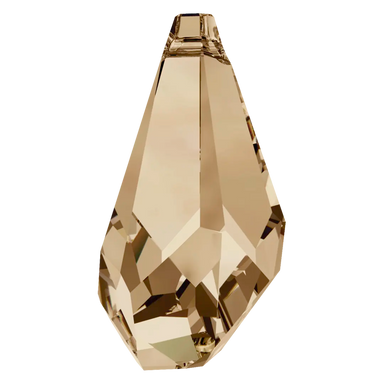 Serinity Pendants Polygon Drop (6015) Crystal Golden Shadow - Bluestreak Crystals