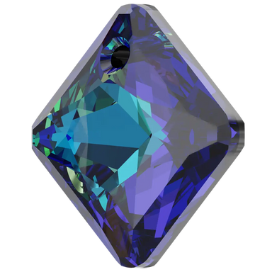 Serinity Pendants Princess Cut (6431) Crystal Bermuda Blue P - Bluestreak Crystals