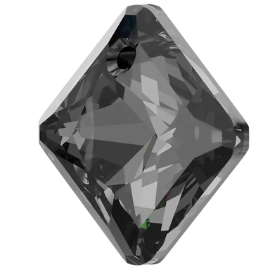 Serinity Pendants Princess Cut (6431) Crystal Silver Night - Bluestreak Crystals