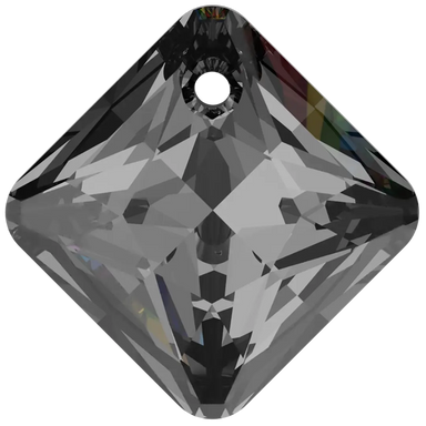 Serinity Pendants Princess Cut (6431) Crystal Silver Night - Bluestreak Crystals