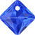 Serinity Pendants Princess Cut (6431) Majestic Blue-Serinity Pendants-9mm - Pack of 2-Bluestreak Crystals