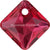 Serinity Pendants Princess Cut (6431) Scarlet-Serinity Pendants-9mm - Pack of 2-Bluestreak Crystals