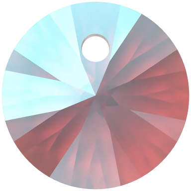 Serinity Pendants Round Cut (6428) Amethyst Shimmer - Bluestreak Crystals