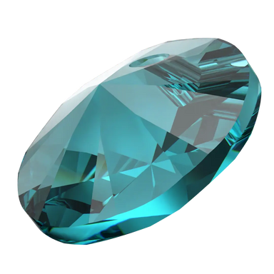 Serinity Pendants Round Cut (6428) Blue Zircon - Bluestreak Crystals