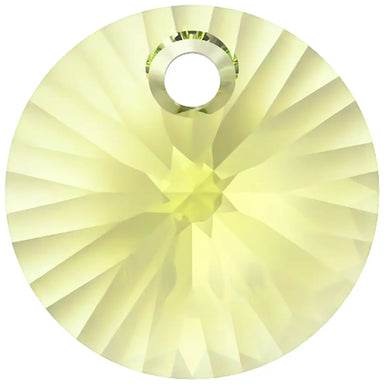 Serinity Pendants Round Cut (6428) Citrus Green - Bluestreak Crystals