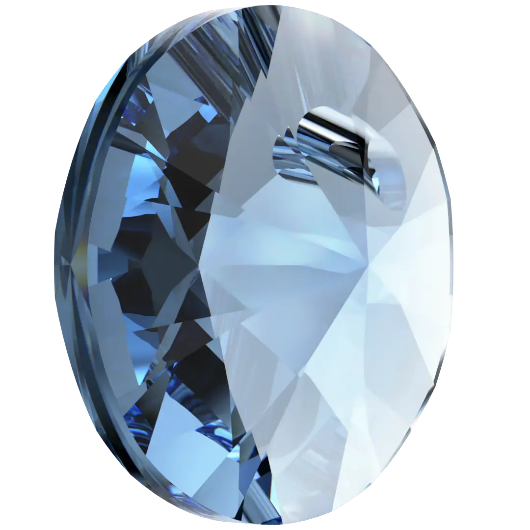 Serinity Pendants Round Cut (6428) Cool Blue - Bluestreak Crystals