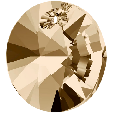 Serinity Pendants Round Cut (6428) Crystal Golden Shadow - Bluestreak Crystals