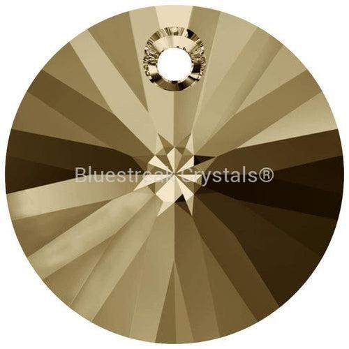 Serinity Pendants Round Cut (6428) Crystal Golden Shadow-Serinity Pendants-6mm - Pack of 20-Bluestreak Crystals