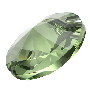 Serinity Pendants Round Cut (6428) Dark Peridot - Bluestreak Crystals