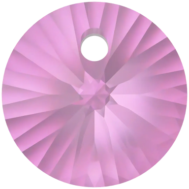 Swarovski Pendants Xilion Round (6428) Dark Rose - Bluestreak Crystals