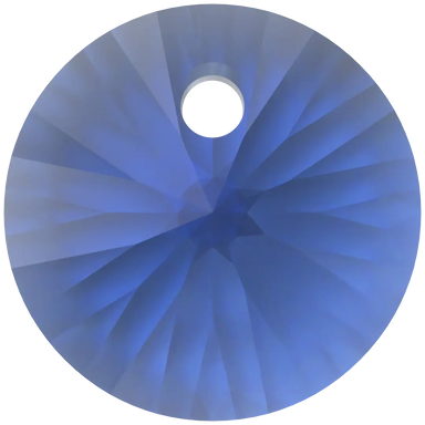 Serinity Pendants Round Cut (6428) Dark Sapphire - Bluestreak Crystals