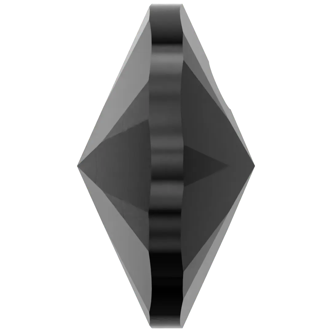 Serinity Pendants Round Cut (6428) Jet - Bluestreak Crystals