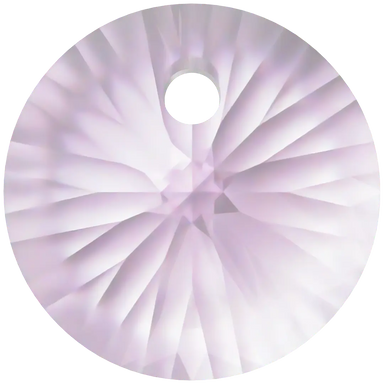 Serinity Pendants Round Cut (6428) Light Amethyst - Bluestreak Crystals