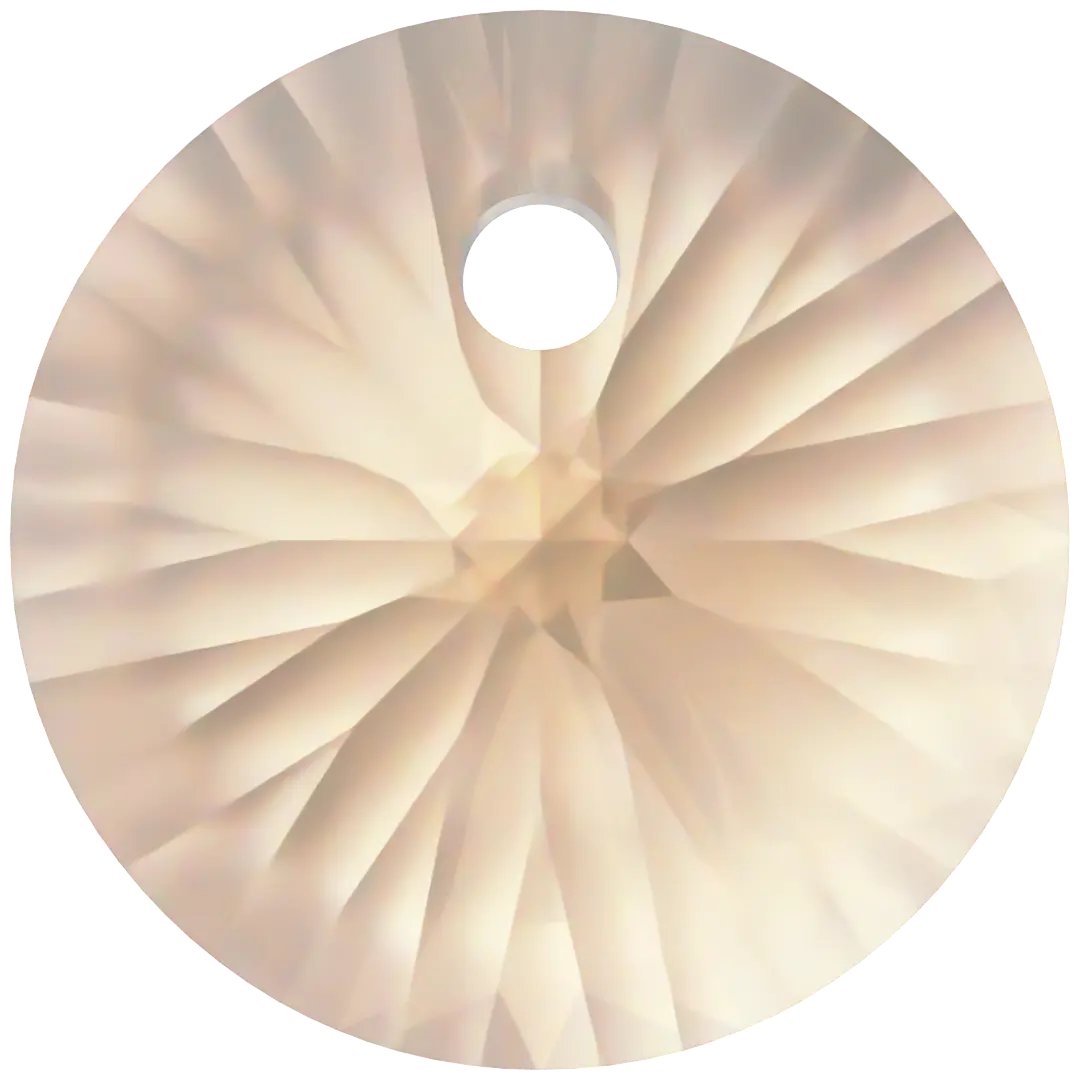 Serinity Pendants Round Cut (6428) Light Colorado Topaz - Bluestreak Crystals